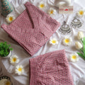 Mauve Pink Office/ Regular Wear Suit Set